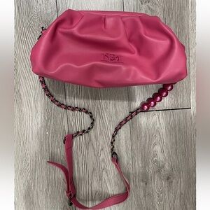 Badgley Mischka crossbody bag Pink  Vegan Leather Barbiecore Purse